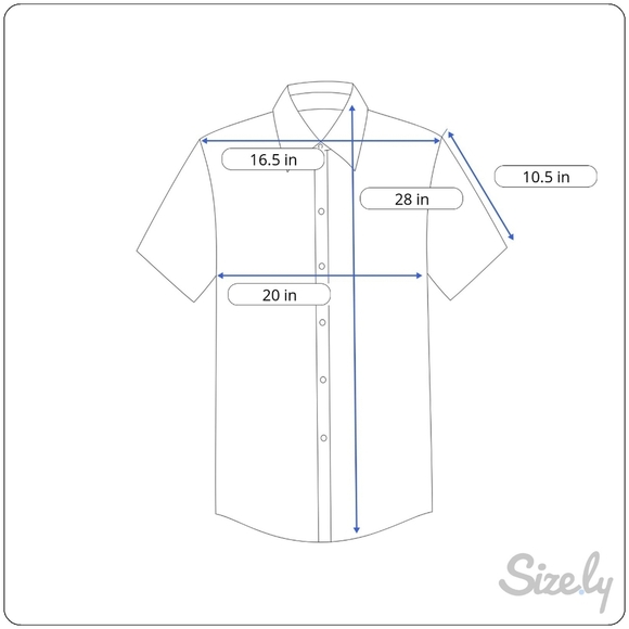 Vtg 60s Shirt Men S 14 14.5 Button Up SS Solid Plaid Western H.I.S. 2 Pocket - Picture 3 of 13